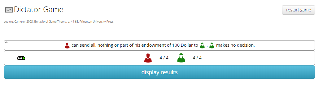  Participants who take decisions are updated in real time